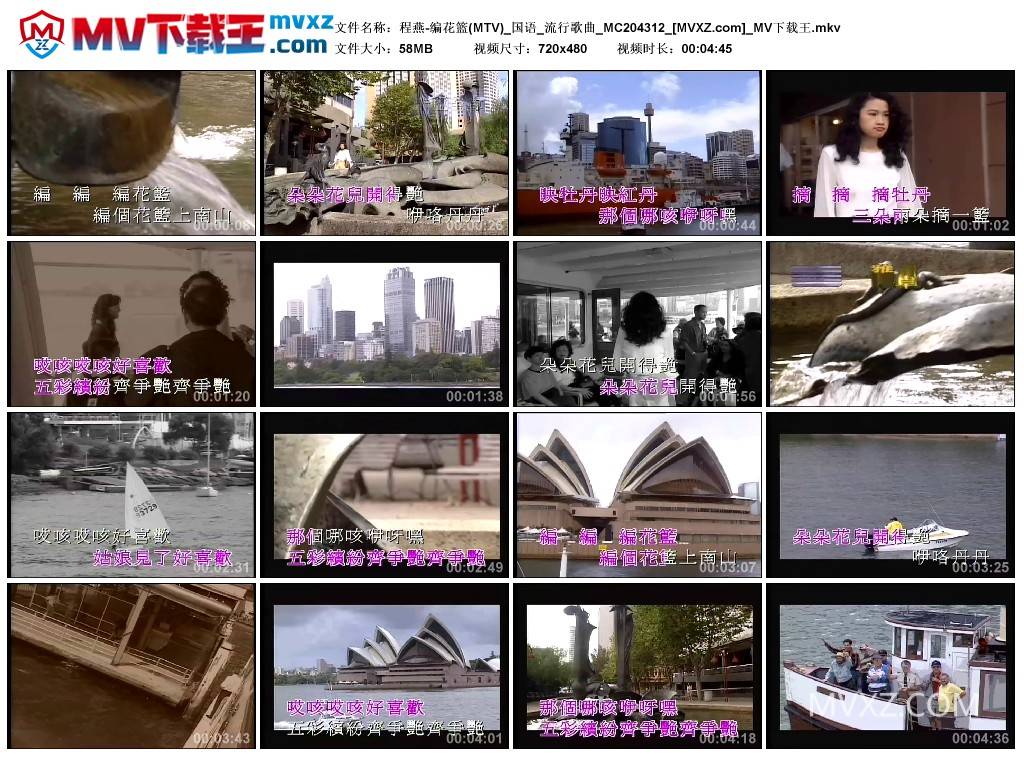 程燕-编花篮(MTV)_国语_流行歌曲_MC204312